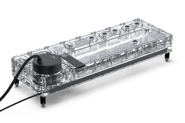 Alphacool Core Distro Plate 360 Links D5/DDC V.2 mit D5 Apex Pumpe