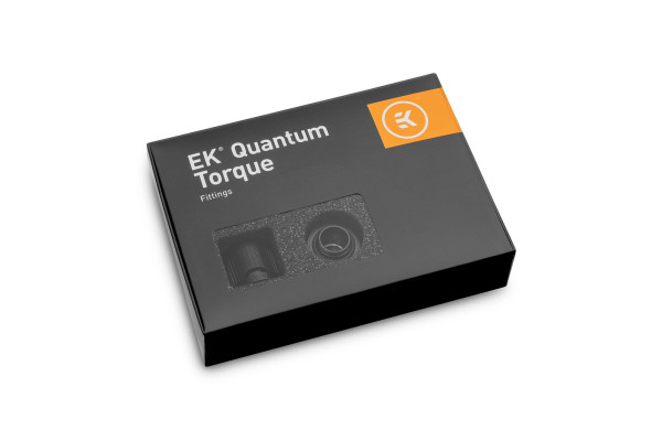 EK Water Blocks EK-Quantum Torque STC 12/16 - 6er-Pack, schwarz