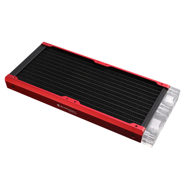 BarrowCH Chameleon Fish series removable 240mm Radiator Acrylic edition - Blood Red