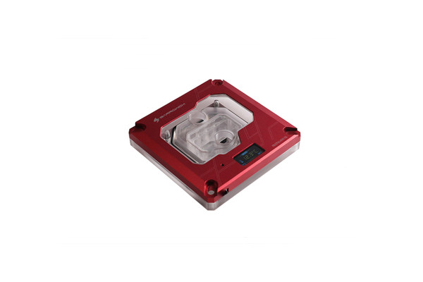 BarrowCH 115x/x99/x299 CPU Water Block Color screen with Multi-mode - Red