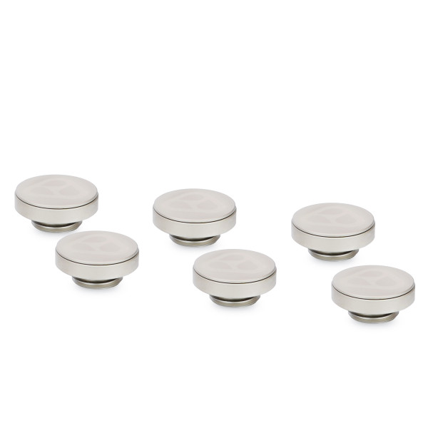Thermal Grizzly DeltaMate Plug - Matt Nickel (6-Pack)
