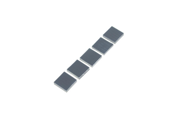 GQYLA 15x15x3mm 7W/mK Wärmeleitpad Set (5x Stück) Thermal Pad Industriequalität