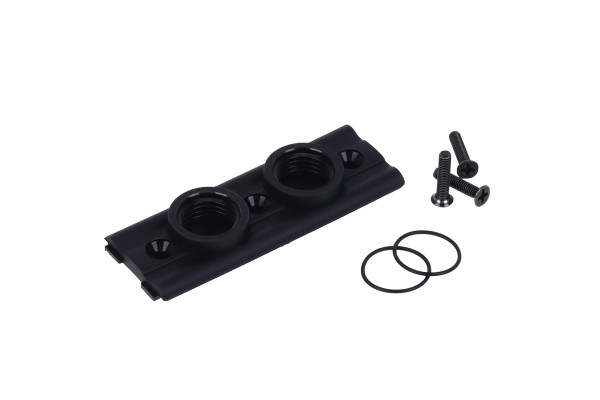 Alphacool Eisblock GPX Acryl Terminal Abdeckung - Schwarz