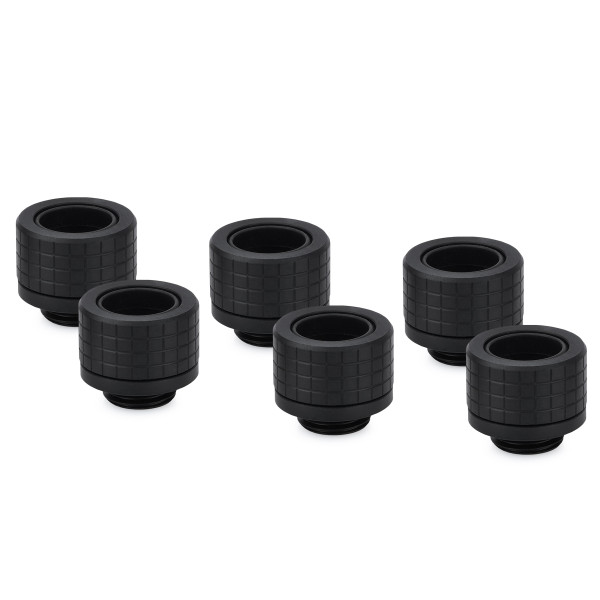 Thermal Grizzly DeltaMate Fitting - HT14 Schwarz (6-Pack)