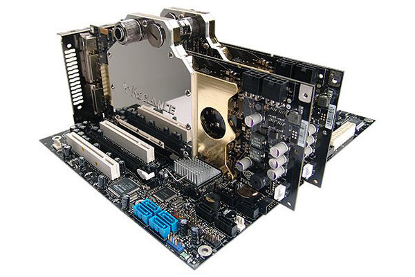 Phobya Variabler SLI/Crossfire Verbindungsnippel G1/4" - 1 Slot