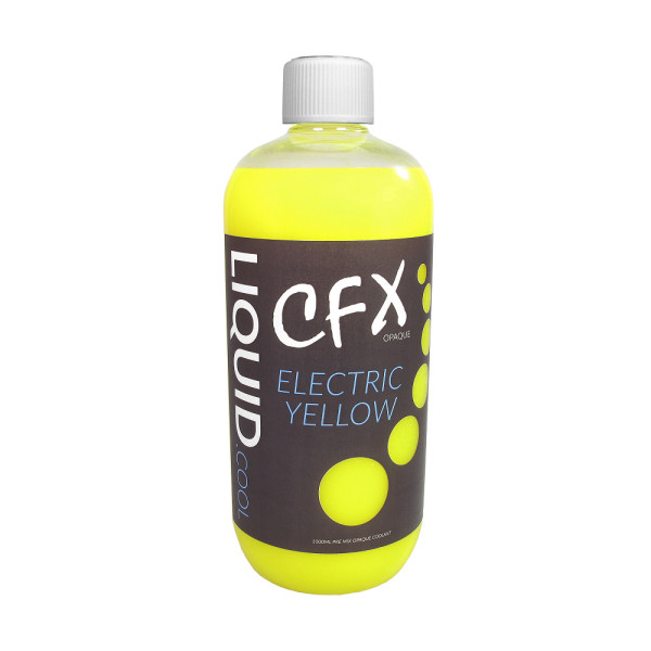 Liquid.cool CFX Fertiggemisch Opaque Performance Kühlflüssigkeit - 1000ml - Electric Yellow