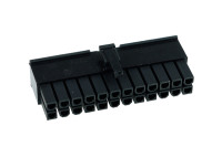 Phobya ATX Power Connector 24Pin Stecker inkl. 24 Pins - Black Phobya ATX Power Connector 24Pin Stecker inkl. 24 Pins - Black