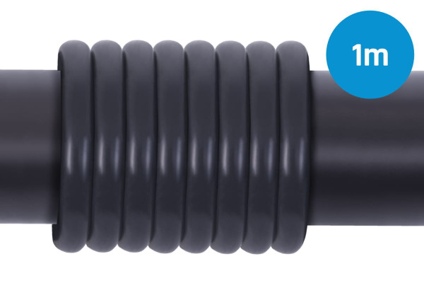 Alphacool EPDM Tube 16/10 - Schwarz 1m (3,28ft) Retailbox