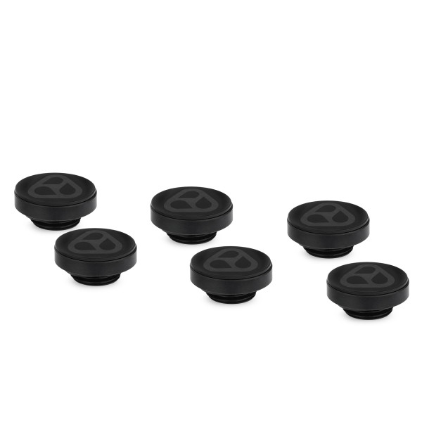 Thermal Grizzly DeltaMate Plug - Schwarz (6-Pack)