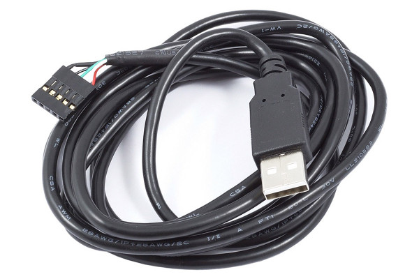 Aquacomputer USB-Kabel A-Stecker auf Buchsenleiste, Länge 200 cm