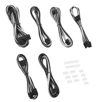 Vorschau: CableMod C-Series AXi, HXi, TX/CX/CS-M & RM ModFlex Essentials Cable Kit - schwarz/weiß Vorschau: CableMod C-Series AXi, HXi, TX/CX/CS-M & RM ModFlex Essentials Cable Kit - schwarz/weiß