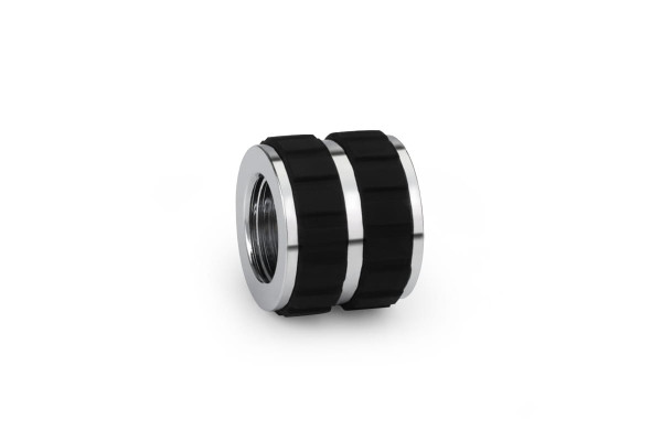 Alphacool Apex Grip sleeve 16mm IT/IT G1/4 chrome