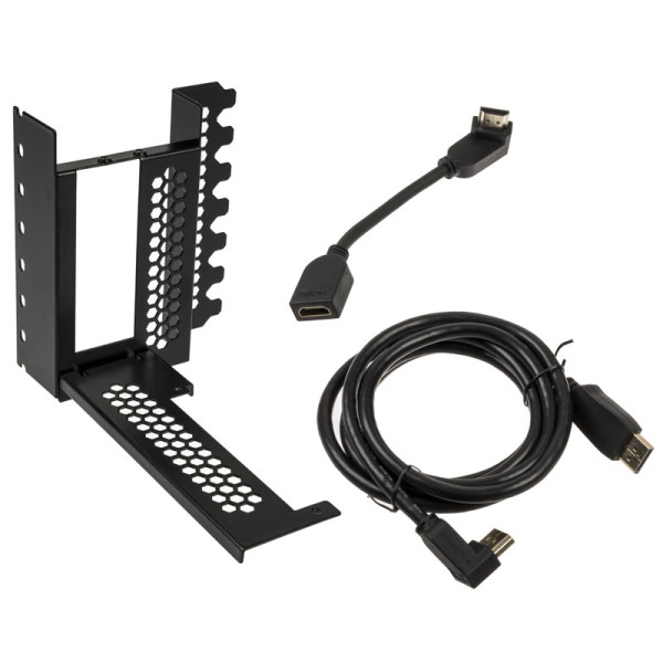 CableMod vertikale Grafikkartenhalterung mit PCIe x16 Riser Kabe