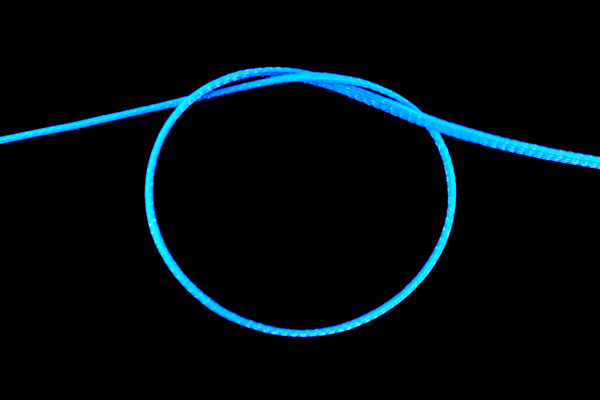 Phobya Flex Sleeve 3mm (1/8") UV-blau 1m