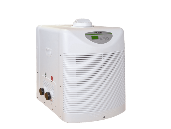 Phobya HE-1000 Durchlaufkühler mit Pumpe und Filter – Weiß