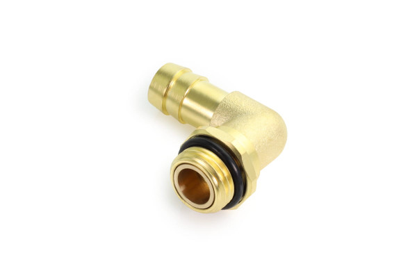 Alphacool ES G1/4 90° rotatable Fitting with Barbed Fitting for TPV Tubes 12.7/7.6mm
