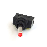 Phobya Kippschalter - LED rot - 1-polig AN/AUS schwarz (3pin) Phobya Kippschalter - LED rot - 1-polig AN/AUS schwarz (3pin)