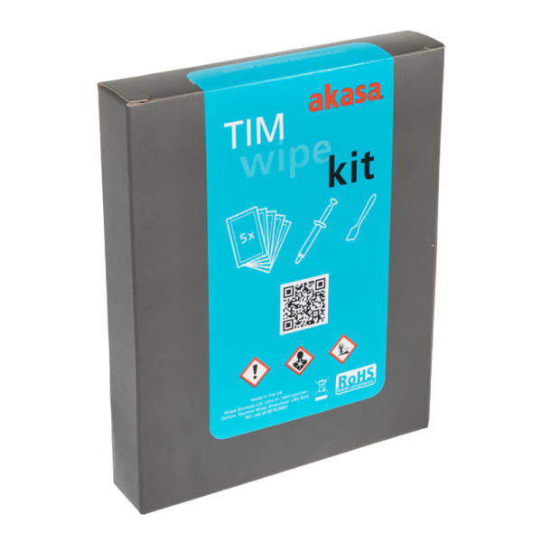 Akasa TIM Wipe Kit Wärmeleitpaste + Reinigungstücher
