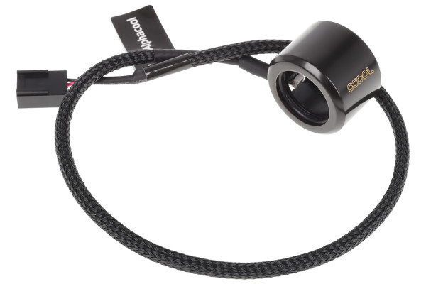Alphacool Aurora HardTube LED Ring 16mm Deep Black - Rot