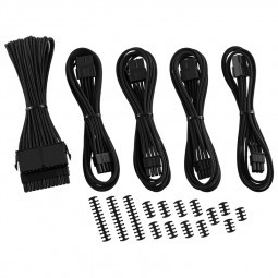 CableMod Classic ModMesh Cable Extension Kit - 8+6 Series - schw