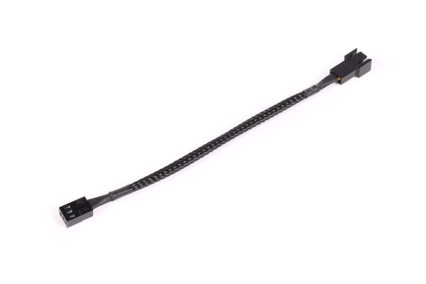 Alphacool Lüfterkabel 3-Pin auf 3-Pin Verlängerung 15cm