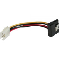 InLine SATA Stromadapterkabel an 4-Pin Floppy gewinkelt - 6cm InLine SATA Stromadapterkabel an 4-Pin Floppy gewinkelt - 6cm