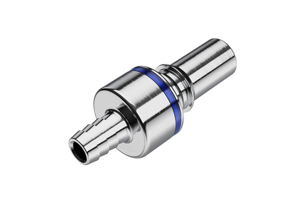 CPC Everis Schnellverschluss Stecker Serie LQ6 für 3/8" Schlauch - Blau