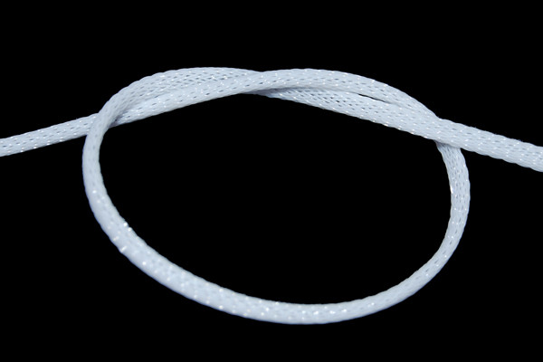 Phobya Flex Sleeve 3mm (1/8") UV-weiß 1m