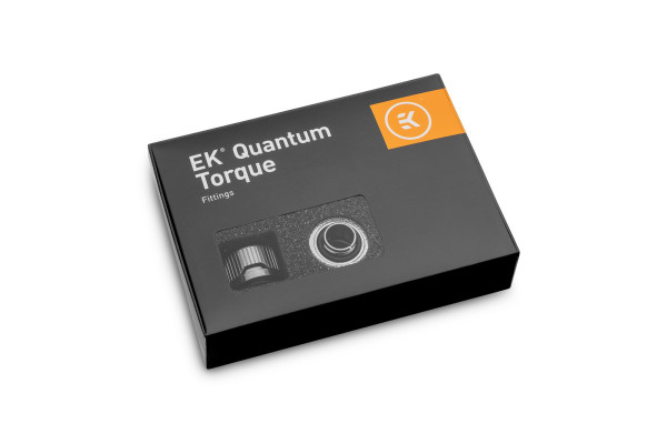EK Water Blocks EK-Quantum Torque HTC 16 - 6er-Pack, nickel schw