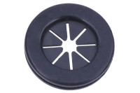 Phobya Kabel Gummidurchführung rund - schwarz Phobya Kabel Gummidurchführung rund - schwarz