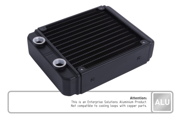 Phobya Aluminum Radiator 120 mm T38 - (For Industry only) Vers. 1