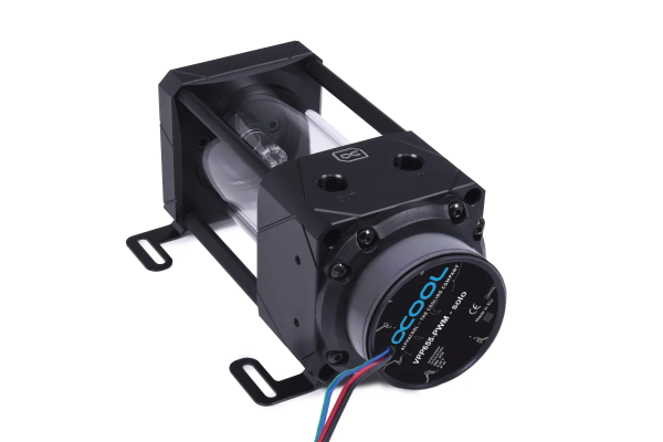 Alphacool Eisbecher Aurora D5 Acetal/Glas - 150mm mit D5 VPP655 PWM Pumpe