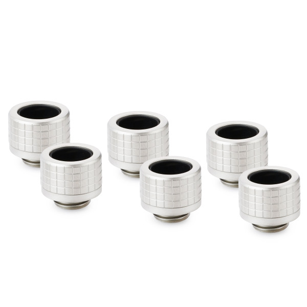 Thermal Grizzly DeltaMate Fitting - HT14 Matt Nickel (6-Pack)