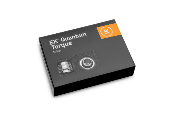 EK Water Blocks EK-Quantum Torque STC 10/16 - 6er-Pack, silber