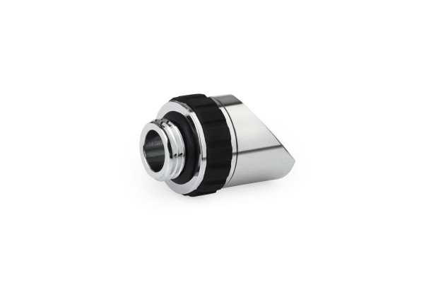 Alphacool Apex Grip adapter 45° OT/IT G1/4 rotatable chrome