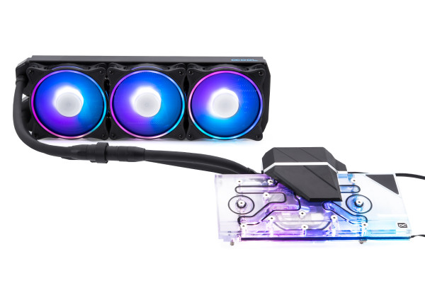 Alphacool Eiswolf 2 AIO - 360mm RTX 3090/3080 mit Backplate (Reference)