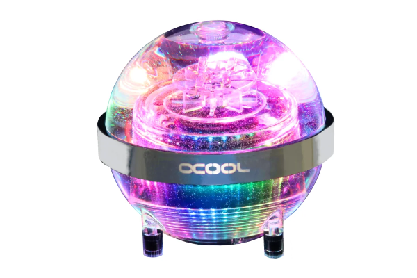 Alphacool Eisball Adressable RGB - Acryl (inkl. D5 VPP655 PWM)