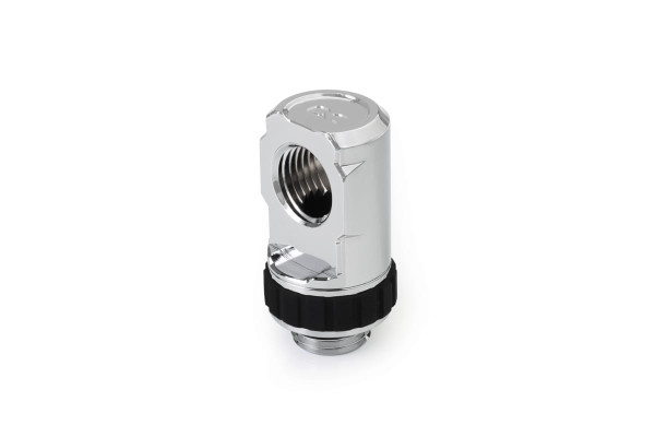 Alphacool Apex Grip adapter 90° OT/IT G1/4 rotatable chrome
