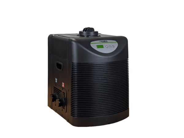 Phobya HE-500 Durchlaufkühler mit Pumpe und Filter – Schwarz