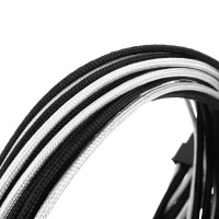Vorschau: CableMod C-Series AXi, HXi, TX/CX/CS-M & RM ModFlex Essentials Cable Kit - schwarz/weiß Vorschau: CableMod C-Series AXi, HXi, TX/CX/CS-M & RM ModFlex Essentials Cable Kit - schwarz/weiß