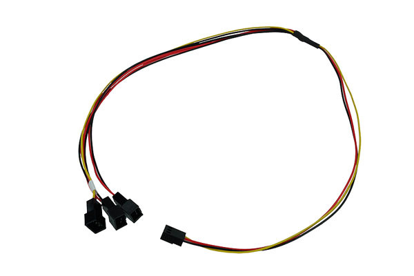 Phobya Y-Kabel 3Pin Molex auf 3x 3Pin Molex 60cm