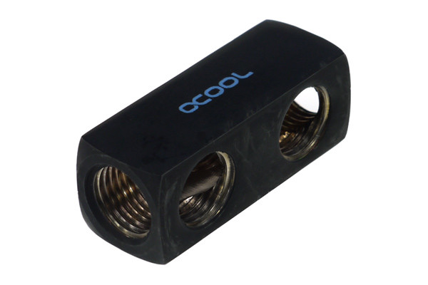 Alphacool HF Anschlussterminal 5-Fach G1/4 IG - Deep Black