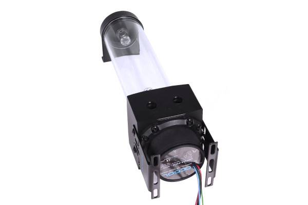 Alphacool Core 200 Aurora D5/VPP reservoir acetal/acrylic with VPP655 PWM Pump