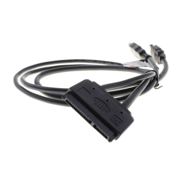 Akasa Flexstor eSATA-Kabel für 2,5-Zoll-SATA-HDD und -SSD