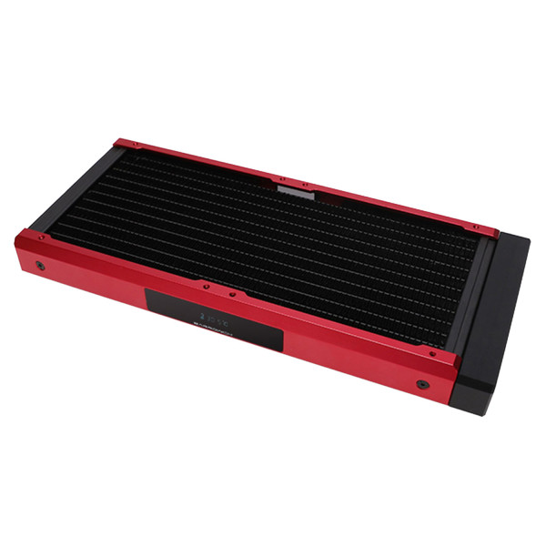 BarrowCH Chameleon Fish series removable 240mm Radiator with display screen POM edition - Blood Red
