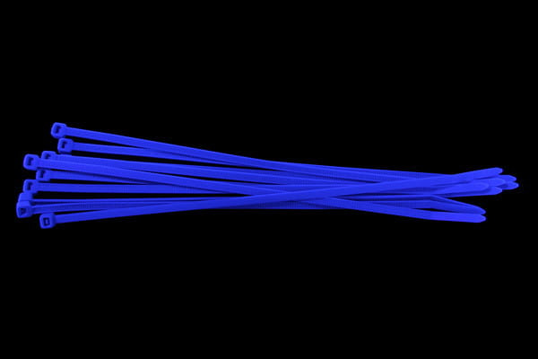 Kabelbinder UV-aktiv blau 3,6x200mm 10Stk.